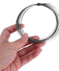 Universal Vacuum Sealer Heating Cable And Heat Shrink Strip Replacement For Industrial Machines Dead Nuts Compatible Plug And Play Setup Built Tight To Maintain Consistent Sealing Performance Every Single Time - close-up of hand holding wire