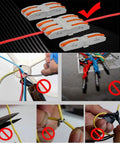 Plug And Play Lever Nut Connector Kit For Quick Wire Splicing One To One Terminal Blocks 42 Pack Multi Function Wire Connectors