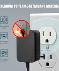 12 Pack Loose Outlet Fix With Plug Tightener Inserts showcasing flame-retardant material and heat-resistance features in use.