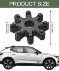 2 Pack Flexible Steering Couplers Replacement For Hyundai Sonata Elantra Santa Fe Azera Optima Auto Repair Tool Kit dimensions