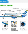 City Airport Building Block Set For Kids Aged 6 To 12 With 463 Pieces Plane Station And Helicopter Build Kit For STEM Learning And Role Play As Captain Or Passenger Easy To Assemble Perfect Birthday Gift For Boys And Girls image showing details of aircraft toy.