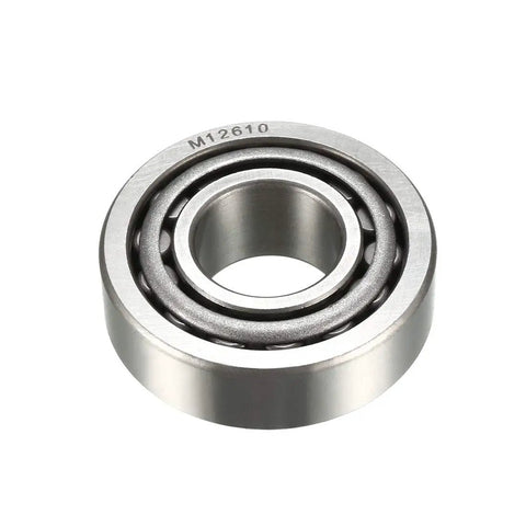 Front view of Beefy Matched Pair Tapered Roller Bearing Cone And Cup Set 0.8437 Inch Bore 1.9687 Inch Outer Diameter for heavy-duty machinery.