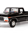 Ford F150 1 24 Diecast Collectible Model Truck Black With Opening Doors And Detailed Interior Slick Premium Rubber Tires Window Box