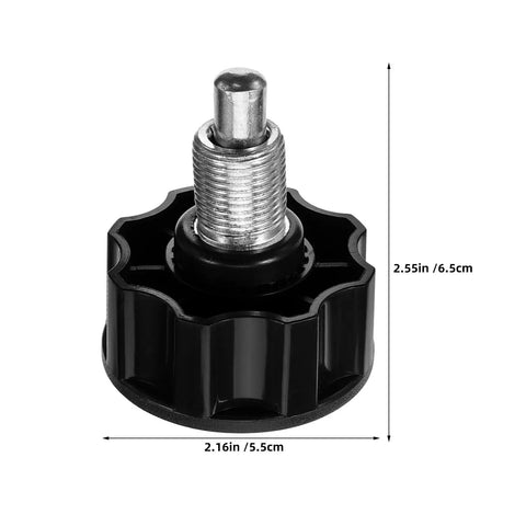 Get Your Gym Session Rocking With 4 Heavy Duty Pull Pin Springs For Exercise Bikes And Training Gear, Sturdy Iron And Abs Steel Height Adjust Lock close-up image