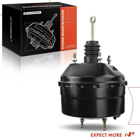 Rock Solid Plug And Play Vacuum Brake Booster Fits Jeep Cherokee 1997 Through 2001 2.5L And 4.0L Engines straight swap with steel body.