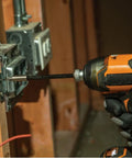 Impact Driver Kit With 7 In 1 SAE Socket Set And 14 In 1 Multi Bit Adjustable Length Screwdriver Two Piece in use.
