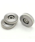 47.5x12mm Oblique Planetary Gear 35T Helical Gear With 8mm Bearings Nylon And Steel Construction