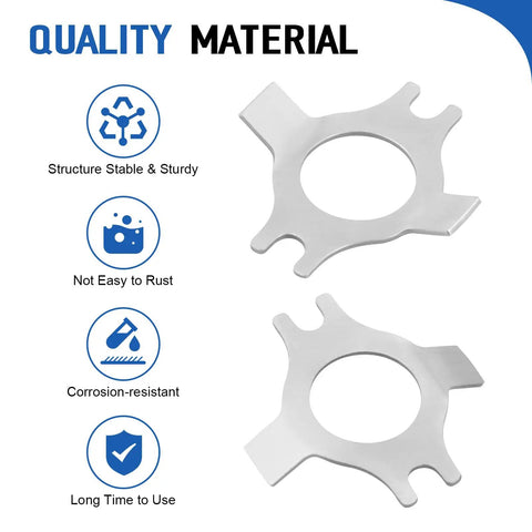 Beefed-Up Prop Nut Kit For 30-60 HP Outboard Motors Replaces 11-69578A1 11-69578Q1 11-69578T1 Keeps Propeller Secure And Attached, Easy Install Marine Outboard Prop Nut Replacement For Compatible Models