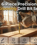 Grab This Top Shelf Six Piece Hss Twist Drill Bit Set Titanium Coated For Knockout Performance On Wood Plastic Aluminum And Thin Metal Boring Carving Cutting Polishing Projects You Will Definitely Nail, drilling in wood.