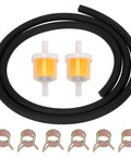 Dirt Bike Heavy Duty Fuel Line With Filter 3 By 16 Inch For GY6 50cc 70cc 90cc 110cc 125cc 150cc 139QMB 157QMJ