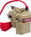 AquaGuard 96106 Magnetic Float Switch for HVAC Condensate Drain Pan, beige plastic body with red wiring