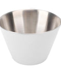 Easy Pour Stainless Steel 100ml Coffee Measuring Cup With V Shaped Spout And Clear Scale For Smooth Milk Frothing, Barista At Home Ready