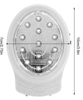 Slick Rechargeable Emergency Light Featuring Auto Trigger For Power Outages US Plug with 13 bright LEDs, compact design.