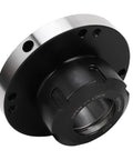 Heavy Duty Oumefar ER50 Collet Chuck With 130mm Diameter And 7 Hole Eccentric Nut Flange For A2-5-4 Mount Lathe Machining Center showing precision detail.