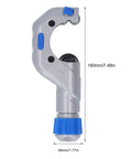 Pro Grade Tube Cutter With Clean Burr Free Cuts From 5 To 50mm for copper aluminum and stainless steel pipes, side view