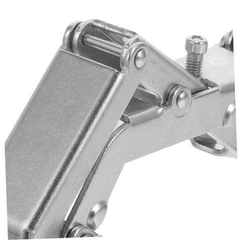 Close-up of 2 Pack Heavy Duty Invisible Hinges For Secret Doors And Low Profile Barn Door Hardware in cold rolled steel.