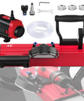 Pro Electric Tile Chamfering Machine For 45 Degree Bevels On Porcelain And Ceramic Tiles With Dust Free Grinding, includes accessories.