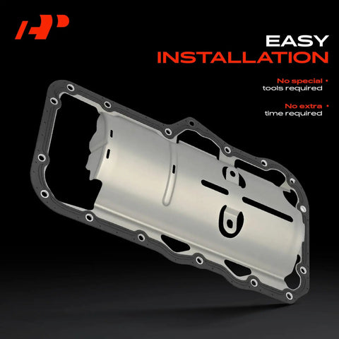 Engine Oil Pan Gasket Set For 3.7L V6 Engines Fits Ram 1500 2011 2012 installation image