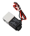 Lightning Fast 2-Way 2-Position DC 12V Solenoid Valve With Aluminum Alloy Body G1/4 Inch for water air oil systems