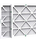 ZL 20x25x2 MERV 10 Air Filter Pack For Home Office School And More 12 Count Actual 19.5 x 24.5 x 1.75 Inches Durable Galvanized