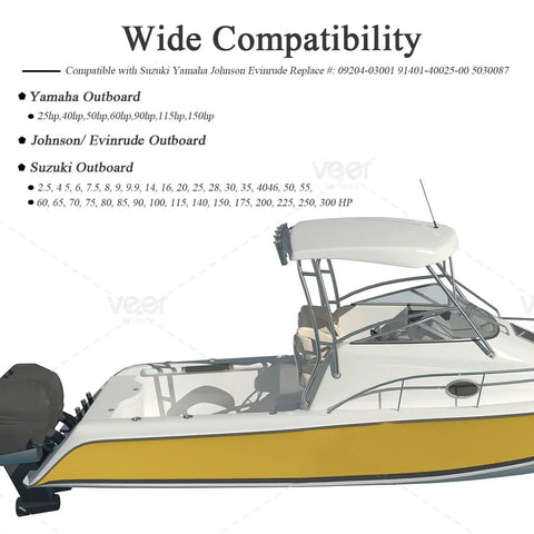 15 Pack Stainless Steel Marine Propeller Cotter Pins With Puller 304 Stainless Steel Wear Resistant And Rust Proof Easy To Use Compatible With Yamaha Suzuki Johnson Evinrude Outboards Replaces 09204-03001 5030087 91401-40025-00 showcase on boat