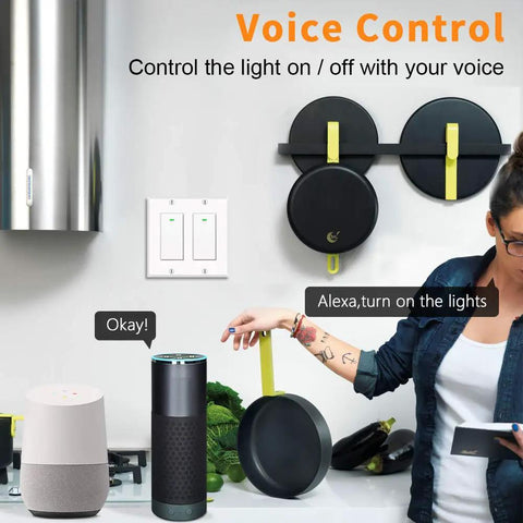 4 Pack Smart WiFi Light Switch Two Gang With Remote Control And Scheduling Neutral Wire Required No Hub Needed Works With Google Home