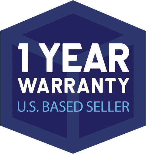 1 Year Warranty badge for Plastic Carpet Protector Film 36 Inch By 200 Feet Heavy Duty Floor Shield Go To Painting Remodeling And Cleanup