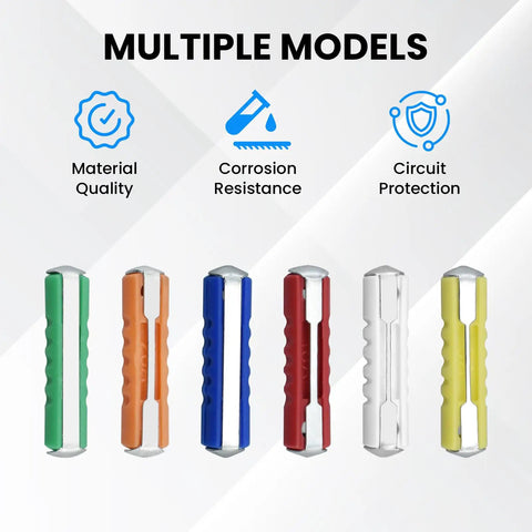 Top Shelf Slick 60 Piece Euro Style Torpedo Fuse Kit For Old School Classic Cars featuring multiple color-coded fast blow fuses.