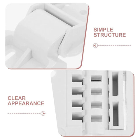 Heavy Duty Chest Freezer Hinge With Latch Design And Foldable Plastic Construction Hidden Cabinet Door Hinges detail view
