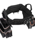 Tradesman Pro Electrician Padded Tool Belt And Pouch Set with breathable mesh and removable pockets
