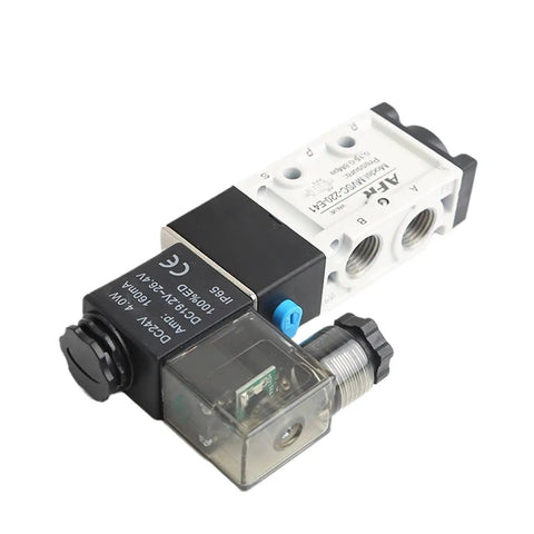 Heavy Duty Pneumatic Directional Valve Solenoid 24V Dc Mvsc 220 4E Series Delivers Smooth Airflow And Plug Right In Automation Gear Built Tough To Kick Up Your Daily Grind Without Any Drama