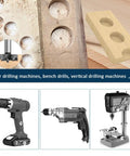 Heavy Duty 10 Piece Forstner Drill Bit Set Dead On Sharp Carbide Tipped No Sweat Drilling Hole Saw Kit For Hard Wood Plywood on various drilling machines.