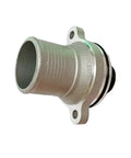 Heavy Duty Engine Coolant Thermostat Housing Assembly Direct Replacement For Perkins 1103 1104 Series Diesel, metal material, side view.