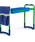 Heavy Duty Garden Kneeler And Seat Built To Last With Thick EVA Cushions, Stable Garden Stool, Includes Large Tool Bag