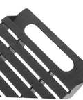 Corner view of Anti Static Bar Rack With 25 Slot PCB Tray ESD Safe Circulation Shelf For Circuit Boards And Electronics Storage