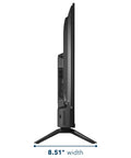 Bang For Your Buck 32 Inch Led Smart Fire Tv With Alexa Voice Remote For Smooth Streaming And Free Live Channels Super Crisp 720P Picture side view with HDMI ports.