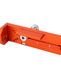 Heavy Duty Aluminum Drill Guide Tap Jig For Straight Shooting Thread Tapping And Reliable Industrial Machinery Assembly Projects That Get Done Right Every Single Time - orange aluminum drill guide detail.