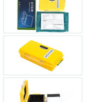 OTDR Extension Cable 500m Kit With SC APC And LC APC Connectors Single Mode shown with packaging and protective case