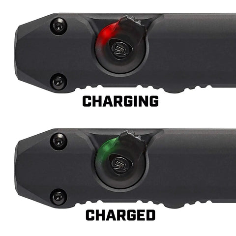 Wedge EDC Flashlight 1000 Lumen THRO Burst 300 Lumen Constant On 3 Hour Run Time 69 Meter Beam Pocket Ready Flat Slim Design Includes USB C Cable And Lanyard Black