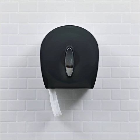 Installed Jumbo 2 Ply Bath Tissue For Commercial Dispensers, Unscented White Toilet Paper Roll 3.3 Inch By 650 Foot, 12 Count Bulk Pack