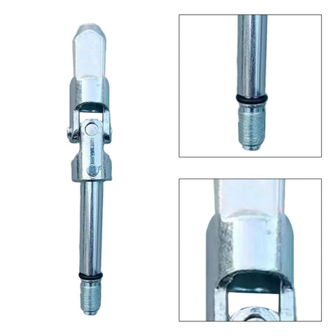 Heavy Duty Beefy U Joint Seal Replacement Kit For Jacks With 135mm Pump Core Repair Kit Metal Jack Repair Tool For Hydraulic Lifting Cylinders And Piston Pumps, metal shaft close-up