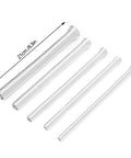 Image of Fafeicy 5 Pcs Spring Tube Bender Set Steel Pipe Bending Tool, showing five steel springs sized for 1/4 inch to 5/8 inch tubing.
