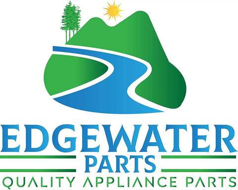 Logo of Edgewater Parts, depicting a river and mountain design above the text 'QUALITY APPLIANCE PARTS'.