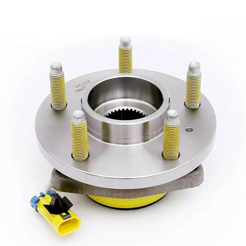 Front Wheel Hub Bearing Assembly Single Unit 513121, 5-Lug with ABS, fits Chevy Impala 2000-2013, Buick Century close-up