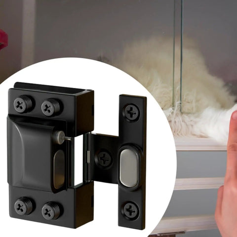 Top Notch Hydraulic Frameless Glass Door Hinge for shower replacement, 304 stainless steel, black finish, adjustable design.