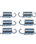 Solid Heavy Duty Two Inch Furniture Mechanism Sofa Extension Tension Springs Pack Of Six Premium Replacement Recliners, steel springs.