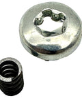 Premium OEM Spring Kit 34130AL010 for Subaru vehicles, direct fit replacement, metal spring and component detail view.