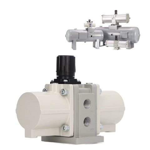 Pneumatic Boost Valve for Air Pressure Increase, No-Fuss Manual Pressure Booster, durable valve for compressed air systems