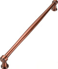 18 Inch Brushed Antique Copper Cabinet Pulls With Solid Zinc Alloy Heavy Duty Construction Built To Last For Cupboards And Dressers