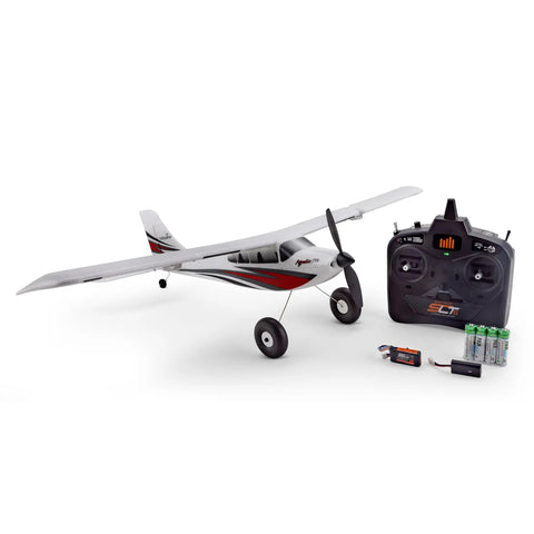 RC Airplane Apprentice STOL S 700 RTF With AS3X SAFE Technology Ready To Fly Right Out Of The Box with remote and accessories